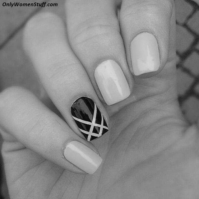 What are some easy nail art designs to do at home? image 0