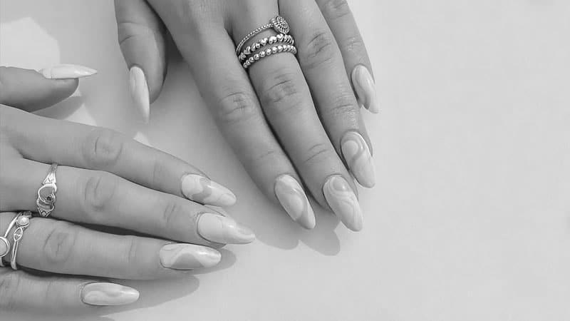 What are some easy nail designs for long nails? image 15