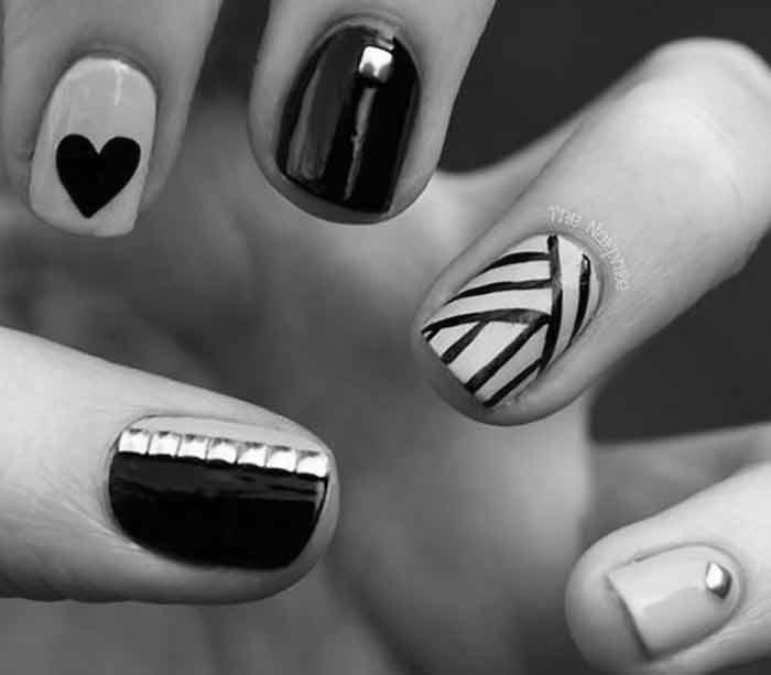 What are some easy nail designs for short nails? image 2