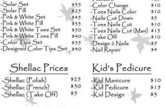 What’s the price of acrylic nails? image 0