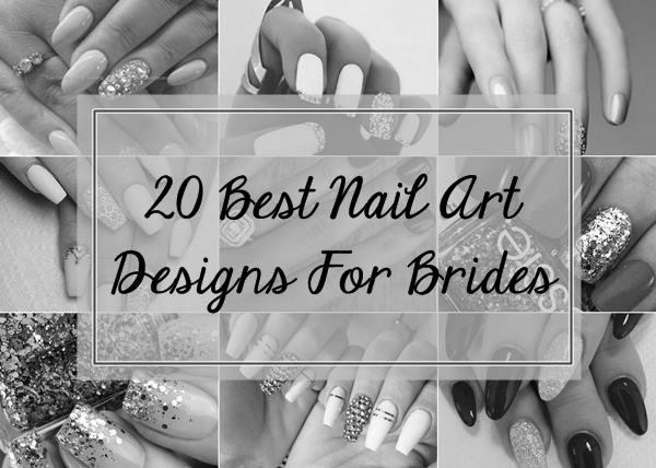 What are the latest nail art designs for a bride? photo 11
