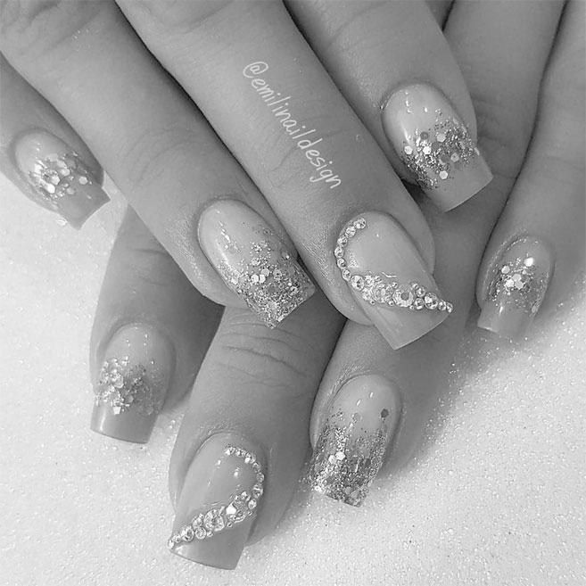 Which kind of nail art is good for a wedding? image 6