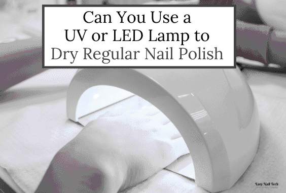 Can you use an LED lamp on gel nails? image 0