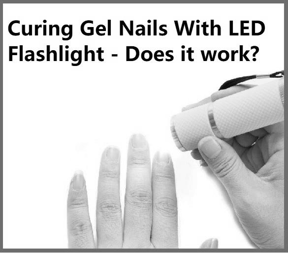 Can you use an LED lamp on gel nails? image 1