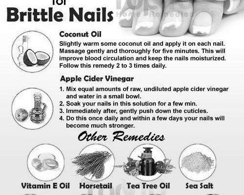 How can you cure brittle nails at home? image 0