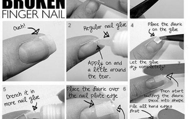 How do you fix a broken fingernail? photo 0