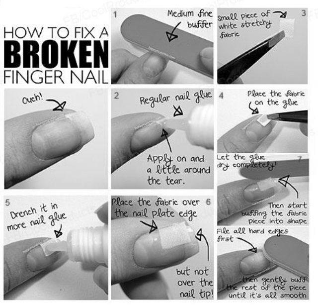 How do you fix a broken fingernail? photo 2