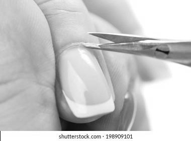 When having a manicure, why is the cuticle cut off? image 9