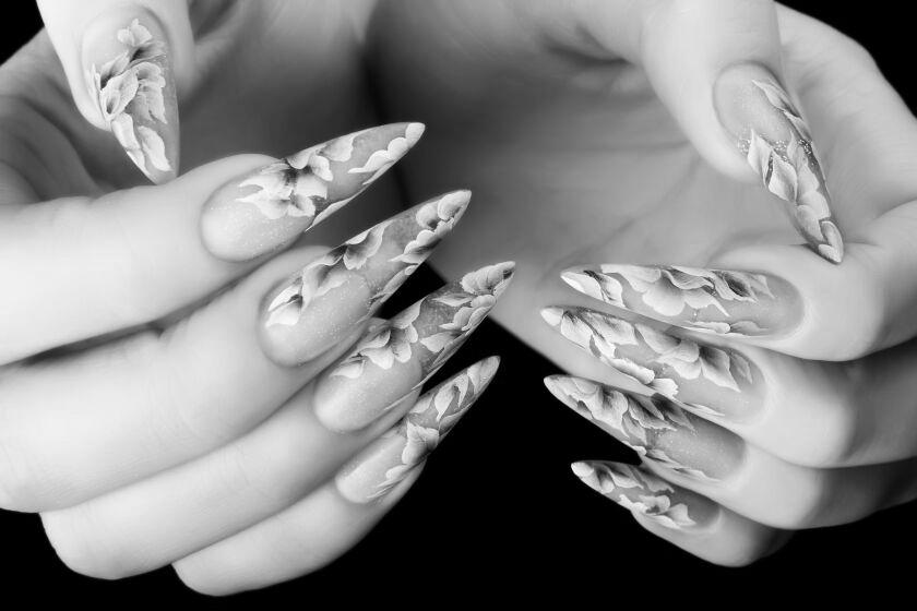 Do long nails carry more germs and are difficult to clean? photo 1