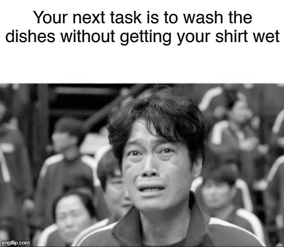 Can you wash dishes without getting your shirt wet? photo 1