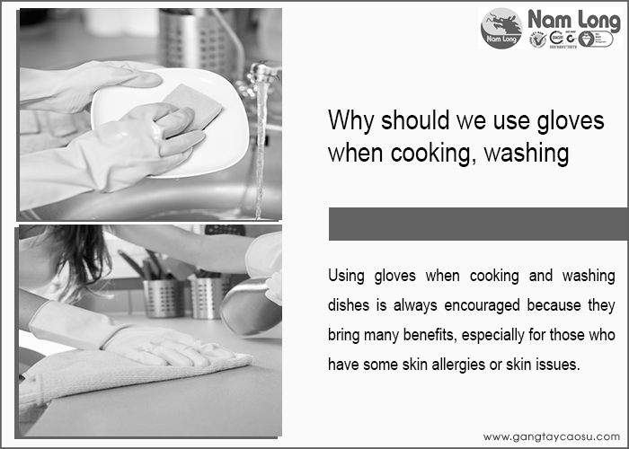 Should I wear dishwashing gloves when I wash dishes? image 1