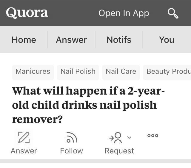 Would someone die if they drink nail polish? photo 9