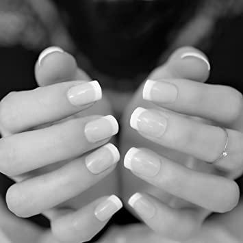 Can you do a French manicure on short nails? photo 7