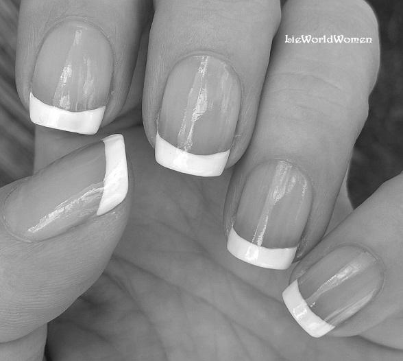 Can you do a French manicure on short nails? photo 15